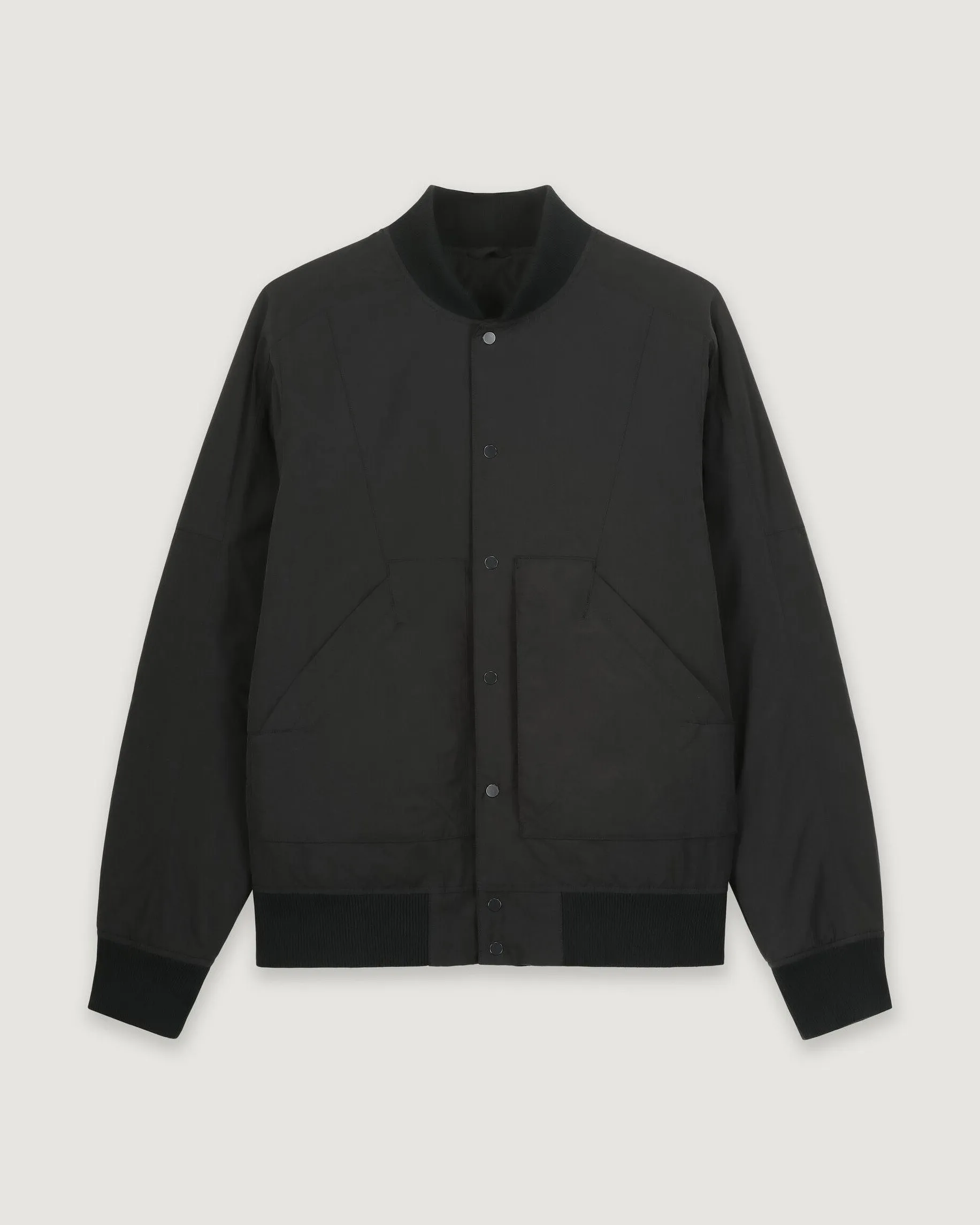 TWO-Ways Mns Reversible Bomber - Black