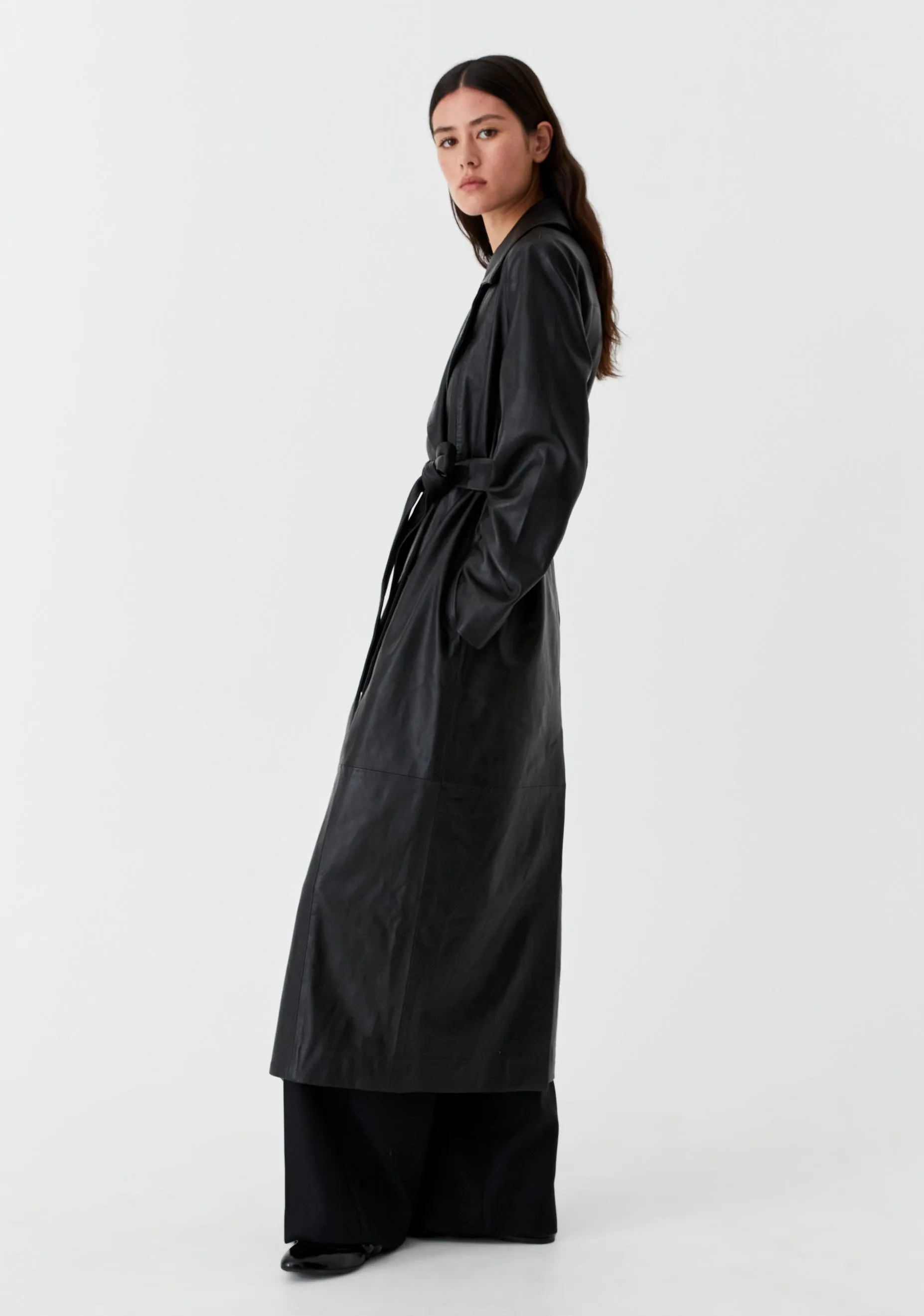Westley Leather Coat_Black