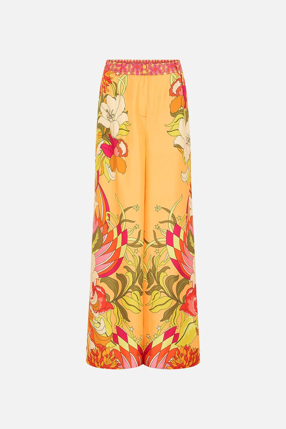 WIDE LEG WAISTED PANT THE FLOWER CHILD SOCIETY