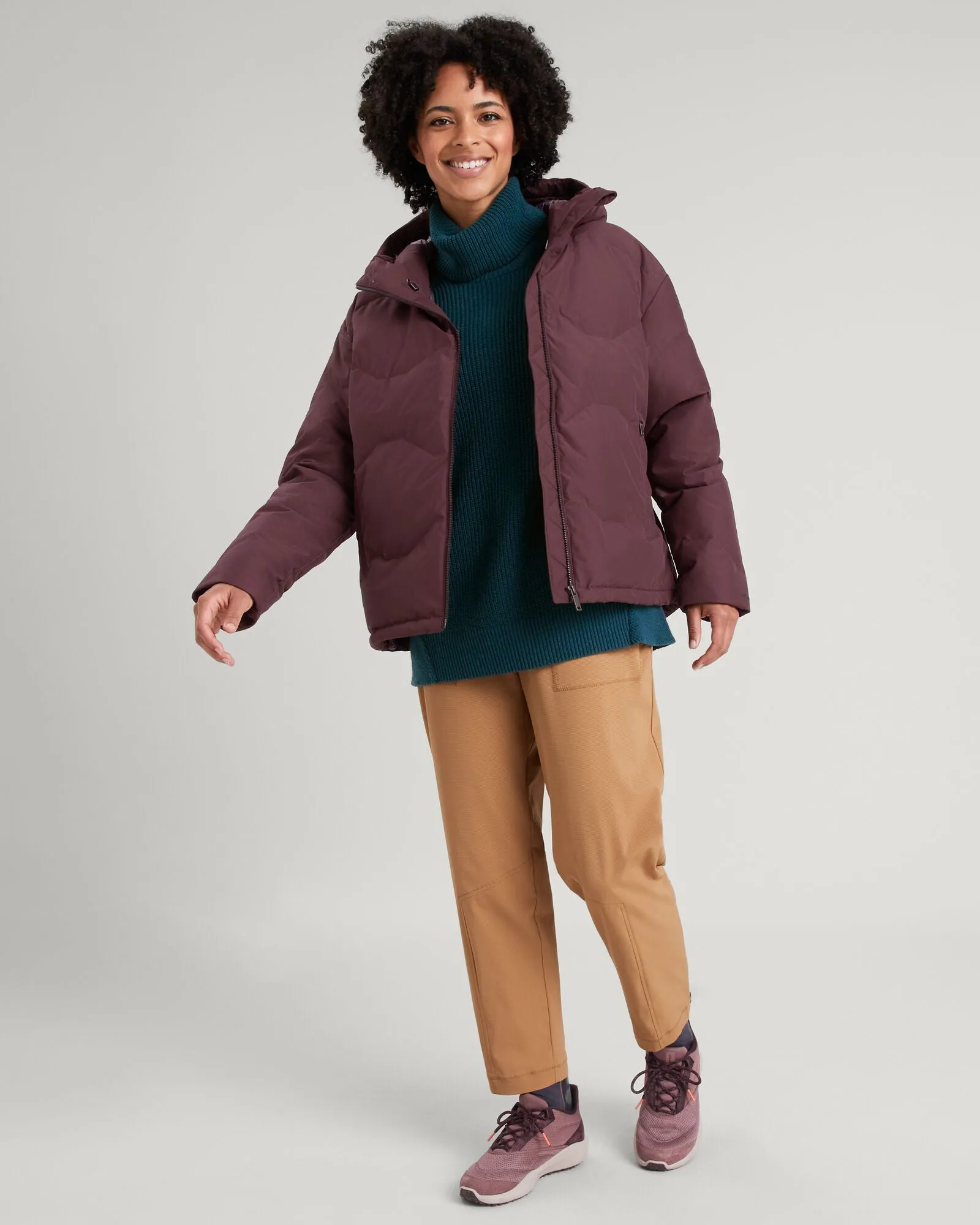 Women's Frisco X Hooded Down Jacket - Pony
