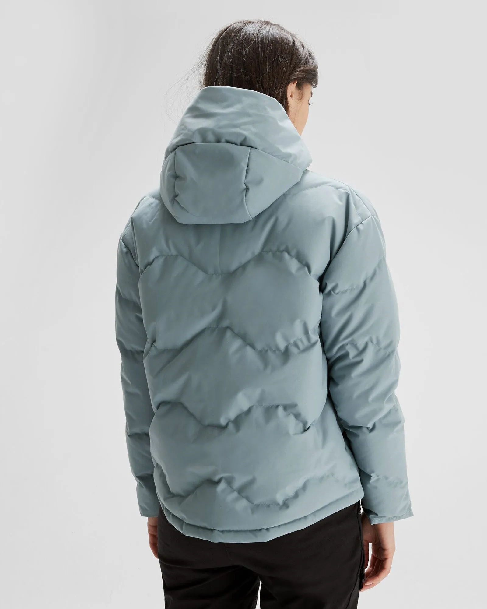 Women's Frisco X Hooded Down Jacket - Vapor