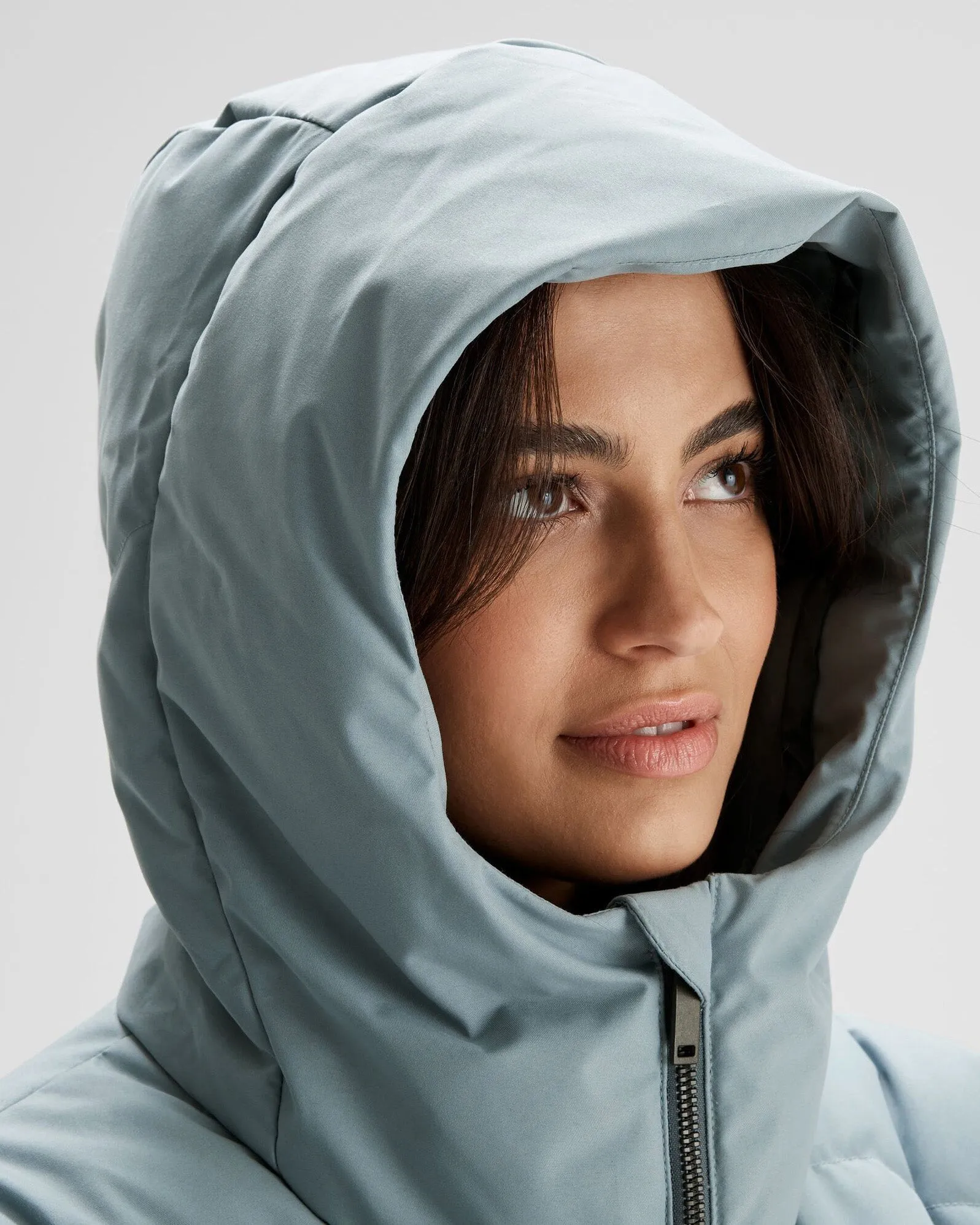Women's Frisco X Hooded Down Jacket - Vapor