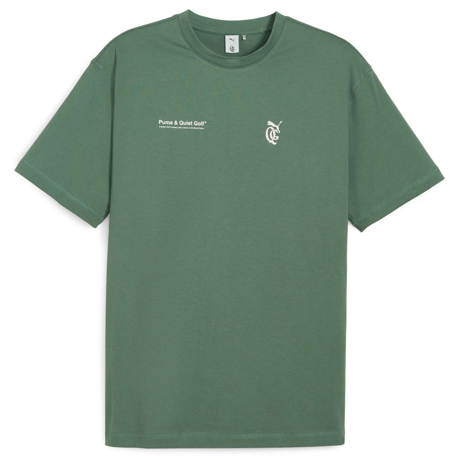 X QGC Modern Graphic Tee Deep Forest - SS24