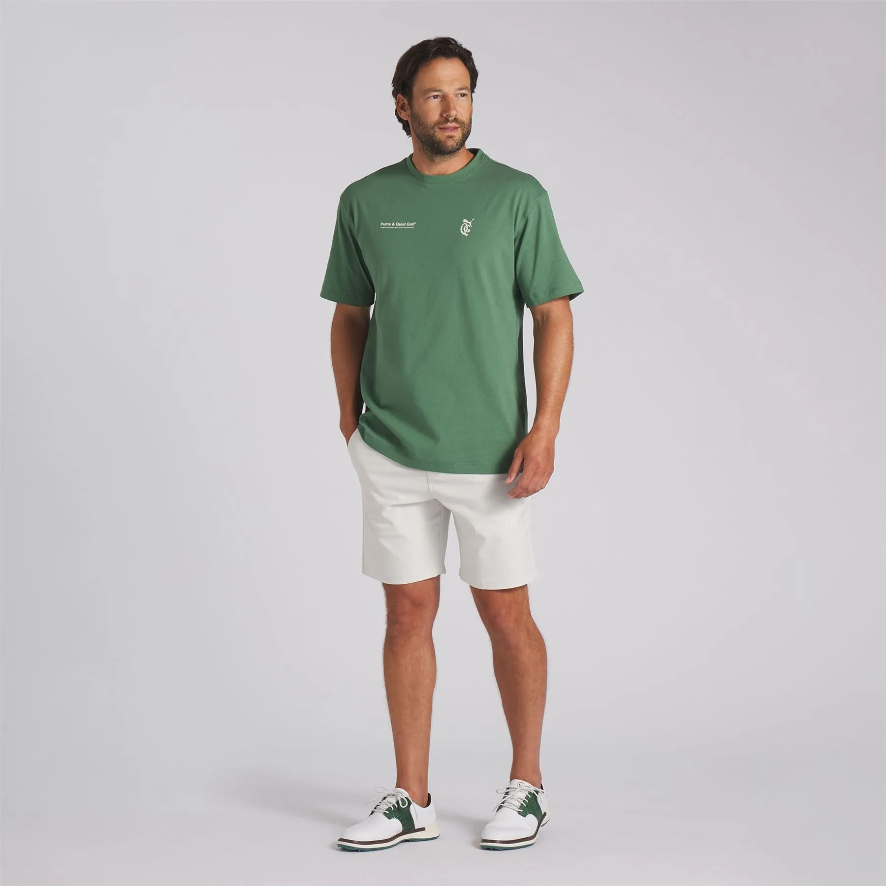 X QGC Modern Graphic Tee Deep Forest - SS24
